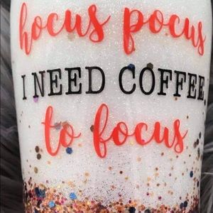 Customized fall/Halloween tumblers!